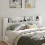Cabecero de cama con LED blanco 220x16,5x103,5 cm de vidaXL, Cabeceros y pies de cama - Ref: Foro24-839273, Precio: 110,41 €,...