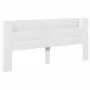 Cabecero de cama con LED blanco 220x16,5x103,5 cm de vidaXL, Cabeceros y pies de cama - Ref: Foro24-839273, Precio: 110,41 €,...