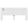 Bettkopfteil mit weißer LED 220x16,5x103,5 cm von vidaXL, Kopf- und Fußteile - Ref: Foro24-839273, Preis: 110,41 €, Rabatt: %