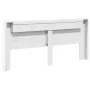 Cabecero de cama con LED blanco 220x16,5x103,5 cm de vidaXL, Cabeceros y pies de cama - Ref: Foro24-839273, Precio: 110,41 €,...