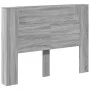 Cabecero de cama con luz LED gris Sonoma 140x16,5x103,5 cm de vidaXL, Cabeceros y pies de cama - Ref: Foro24-839250, Precio: ...