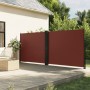 Toldo lateral retráctil marrón 180x600 cm de vidaXL, Sombrillas - Ref: Foro24-4004839, Precio: 145,08 €, Descuento: %