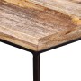 Mesa de centro de madera maciza de mango 56x48x40 cm en Mesas de centro | Comprar online en Foru.es