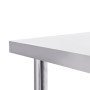 Mesa de trabajo para cocina acero inoxidable 60x60x85 cm de vidaXL, Restauración - Ref: Foro24-51184, Precio: 129,25 €, Descu...