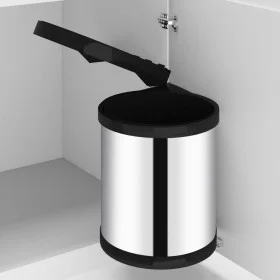 Papelera de cocina empotrada acero inoxidable 12 L de vidaXL, Cubos de la basura y papeleras - Ref: Foro24-51172, Precio: 51,...