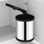 Papelera de cocina empotrada acero inoxidable 12 L de vidaXL, Cubos de la basura y papeleras - Ref: Foro24-51172, Precio: 47,...