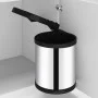 Papelera de cocina empotrada acero inoxidable 12 L de vidaXL, Cubos de la basura y papeleras - Ref: Foro24-51172, Precio: 51,...