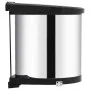 Papelera de cocina empotrada acero inoxidable 12 L de vidaXL, Cubos de la basura y papeleras - Ref: Foro24-51172, Precio: 51,...