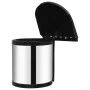 Papelera de cocina empotrada acero inoxidable 12 L de vidaXL, Cubos de la basura y papeleras - Ref: Foro24-51172, Precio: 51,...