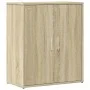 Sonoma Oak Engineered Wood Sideboard 60x31x70 cm by vidaXL, Sideboards - Ref: Foro24-840459, Price: 62,10 €, Discount: %