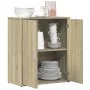 Sonoma Oak Engineered Wood Sideboard 60x31x70 cm by vidaXL, Sideboards - Ref: Foro24-840459, Price: 62,10 €, Discount: %