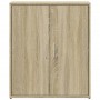 Aparador de madera de ingeniería roble Sonoma 60x31x70 cm de vidaXL, Aparadores - Ref: Foro24-840459, Precio: 63,13 €, Descue...