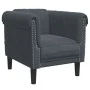 Juego de sofás 3 piezas terciopelo gris oscuro de vidaXL, Sofás - Ref: Foro24-3209210, Precio: 722,65 €, Descuento: %