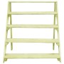 Soporte para plantas madera de pino impregnada 80x80x80 cm de vidaXL, Soportes para macetas - Ref: Foro24-49104, Precio: 65,0...
