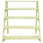 Soporte para plantas madera de pino impregnada 80x80x80 cm de vidaXL, Soportes para macetas - Ref: Foro24-49104, Precio: 64,0...