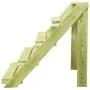 Soporte para plantas madera de pino impregnada 80x80x80 cm de vidaXL, Soportes para macetas - Ref: Foro24-49104, Precio: 64,0...