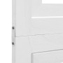 Biombo separador de 3 paneles madera maciza Paulownia blanco de vidaXL, Divisores de ambientes - Ref: Foro24-358687, Precio: ...