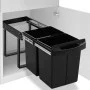 Küchenmülleimer abnehmbar Recycling Soft Close 48 L von vidaXL, Mülltonnen und Mülltonnen - Ref: Foro24-51181, Preis: 113,10 ...