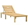 Impregnated pine wood lounger by vidaXL, Loungers - Ref: Foro24-49087, Price: 88,05 €, Discount: %