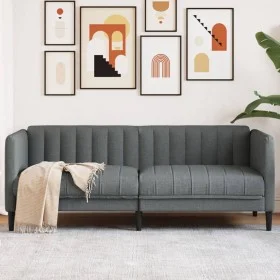 2-Sitzer-Sofa aus dunkelgrauem Stoff von vidaXL, Sofas - Ref: Foro24-372605, Preis: 206,72 €, Rabatt: %