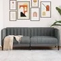 Sofá de 2 plazas tela gris oscuro de vidaXL, Sofás - Ref: Foro24-372605, Precio: 206,72 €, Descuento: %