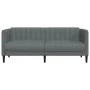 Sofá de 2 plazas tela gris oscuro de vidaXL, Sofás - Ref: Foro24-372605, Precio: 206,72 €, Descuento: %