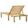 Liege aus imprägniertem Kiefernholz von vidaXL, Liegen - Ref: Foro24-49087, Preis: 88,05 €, Rabatt: %