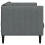 Sofá de 2 plazas tela gris oscuro de vidaXL, Sofás - Ref: Foro24-372605, Precio: 206,72 €, Descuento: %