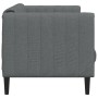 Sofá de 2 plazas tela gris oscuro de vidaXL, Sofás - Ref: Foro24-372605, Precio: 243,82 €, Descuento: %
