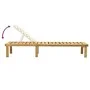 Impregnated pine wood lounger by vidaXL, Loungers - Ref: Foro24-49087, Price: 88,05 €, Discount: %