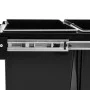 Küchenmülleimer abnehmbar Recycling Soft Close 48 L von vidaXL, Mülltonnen und Mülltonnen - Ref: Foro24-51181, Preis: 113,10 ...