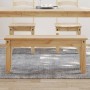 Banco de comedor Panama madera maciza de pino 105x30x45 cm de vidaXL, Bancos de comedor y cocina - Ref: Foro24-4005711, Preci...