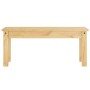 Banco de comedor Panama madera maciza de pino 105x30x45 cm de vidaXL, Bancos de comedor y cocina - Ref: Foro24-4005711, Preci...