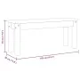Banco de comedor Panama madera maciza de pino 105x30x45 cm de vidaXL, Bancos de comedor y cocina - Ref: Foro24-4005711, Preci...