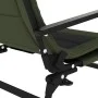 Silla de pesca con reposabrazos plegable verde de vidaXL, Sillas de jardín - Ref: Foro24-4006416, Precio: 135,90 €, Descuento: %