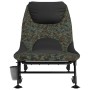 Tumbona de pesca patas para barro ajustables plegable camuflaje de vidaXL, Camas para exteriores - Ref: Foro24-4006423, Preci...