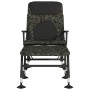 Tumbona de pesca patas para barro ajustables plegable camuflaje de vidaXL, Camas para exteriores - Ref: Foro24-4006421, Preci...