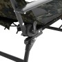 Tumbona de pesca patas para barro ajustables plegable camuflaje de vidaXL, Camas para exteriores - Ref: Foro24-4006421, Preci...