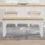Banco de comedor Panama madera maciza pino blanco 105x30x45 cm de vidaXL, Bancos de comedor y cocina - Ref: Foro24-4005713, P...