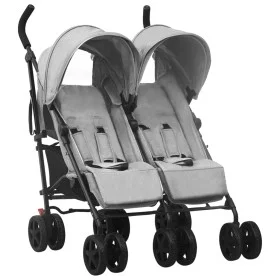 Light Gray Steel Cufflinks Trolley by vidaXL, Baby strollers - Ref: Foro24-10235, Price: 207,82 €, Discount: %