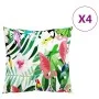 Cojines decorativos 4 uds tela multicolor 40x40 cm de vidaXL, Cojines - Ref: Foro24-360376, Precio: 33,02 €, Descuento: %