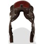 Montura occidental, cabezada y pechera cuero real 13" marrón de vidaXL, Monturas - Ref: Foro24-91351, Precio: 183,46 €, Descu...