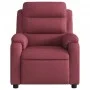 Sillón reclinable de tela rojo tinto de vidaXL, Sillones - Ref: Foro24-373465, Precio: 243,19 €, Descuento: %