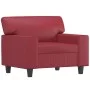 Red synthetic leather armchair 60 cm by vidaXL, Sofas - Ref: Foro24-359410, Price: 190,45 €, Discount: %