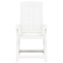 Sillas de jardín reclinables 2 unidades plástico blanco de vidaXL, Sillas de jardín - Ref: Foro24-48766, Precio: 141,01 €, De...