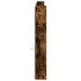 Cabecero de cama con luz LED roble ahumado 220x16,5x103,5 cm de vidaXL, Cabeceros y pies de cama - Ref: Foro24-839277, Precio...