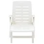 Weiße Klappliege aus Kunststoff von vidaXL, Liegen - Ref: Foro24-48754, Preis: 122,60 €, Rabatt: %