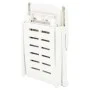 Tumbona plegable de plástico blanco de vidaXL, Tumbonas - Ref: Foro24-48754, Precio: 122,60 €, Descuento: %