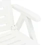 Weiße Klappliege aus Kunststoff von vidaXL, Liegen - Ref: Foro24-48754, Preis: 122,60 €, Rabatt: %