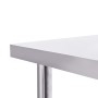 Mesa de trabajo para cocina acero inoxidable 80x60x85 cm de vidaXL, Restauración - Ref: Foro24-51186, Precio: 143,03 €, Descu...